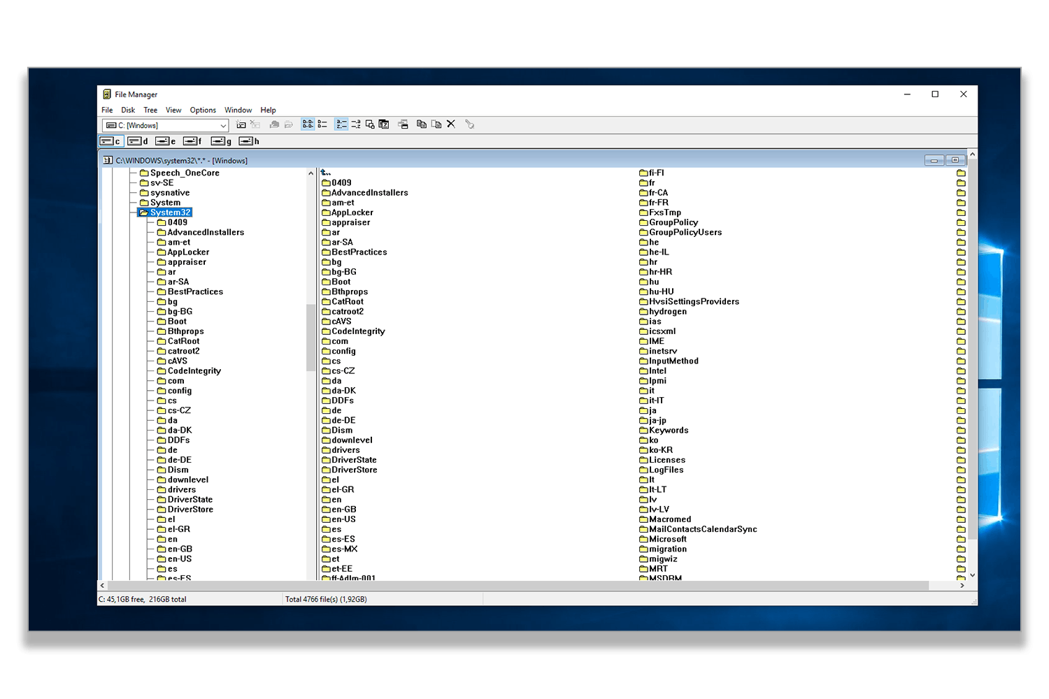Få den originale Utforsker i Windows 10